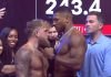 Jake Paul and Anthony Joshua