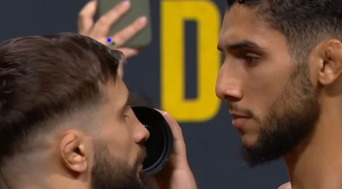 UFC 323: Fares Ziam Smashes Nazim Sadykhov with Second Left in Second Round Nazim Sadykhov and Fares Ziam, UFC 323