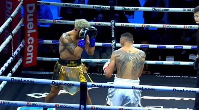 Misfits Fight Before Christmas Sees Tony Ferguson Beat Warren Spencer, Claim Middleweight Gold Warren Spencer and Tony Ferguson, Misfits