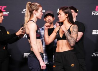 Melissa Croden and Luana Santos, UFC Vegas 112