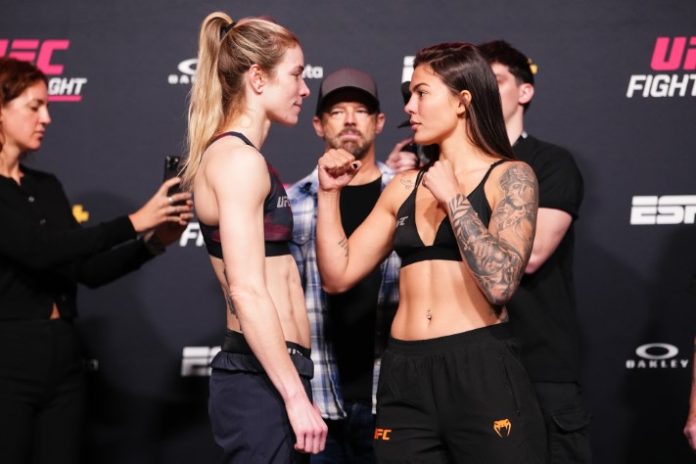 Melissa Croden and Luana Santos, UFC Vegas 112