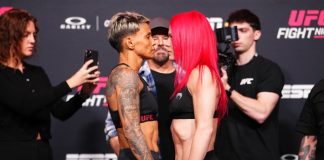 Amanda Lemos and Gillian Robertson, UFC Vegas 112