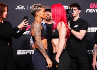 Amanda Lemos and Gillian Robertson, UFC Vegas 112