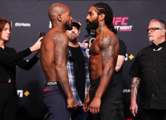 King Green and Lance Gibson Jr., UFC Vegas 112