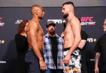 Cezary Oleksiejczuk Outgrapples Cesar Almeida in Dominant UFC Debut Cesar Almeida and Cezary Oleksiejczuk, UFC Vegas 112