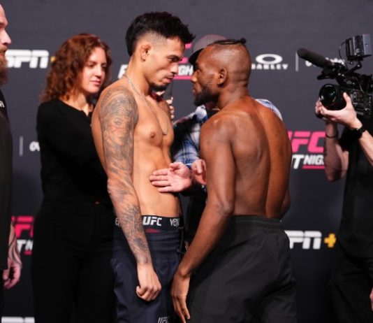 Manel Kape Knocks Out Brandon Royval in First Round, Shakes Up Flyweight Title Picture Brandon Royval and Manel Kape, UFC on ESPN 73