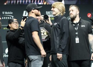Paddy Pimblett and Justin Gaethje, UFC 324