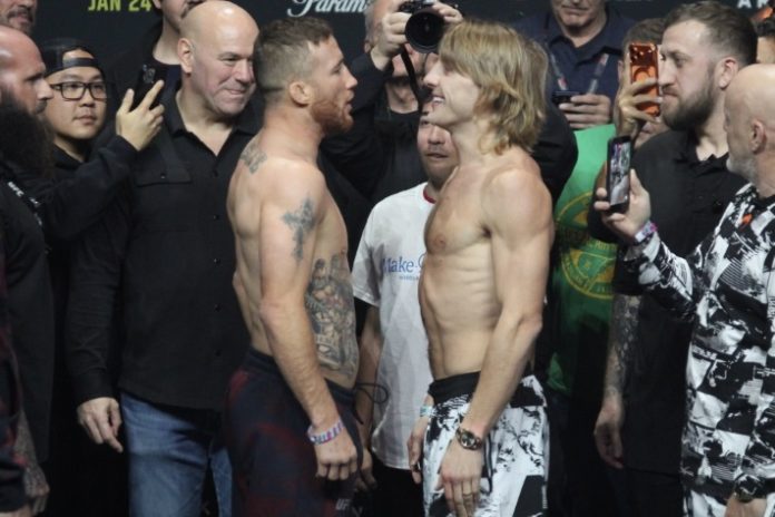 Justin Gaethje and Paddy Pimblett, UFC 324
