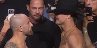 Alexander Volkanovski and Diego Lopes, UFC 325