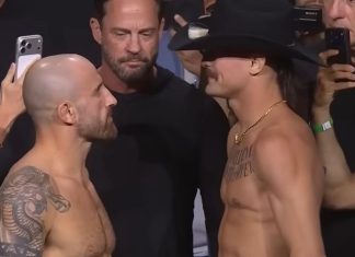 Alexander Volkanovski and Diego Lopes, UFC 325