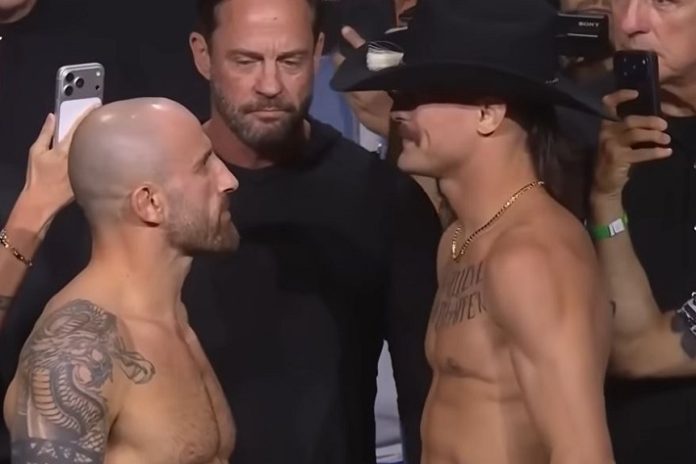 Alexander Volkanovski and Diego Lopes, UFC 325