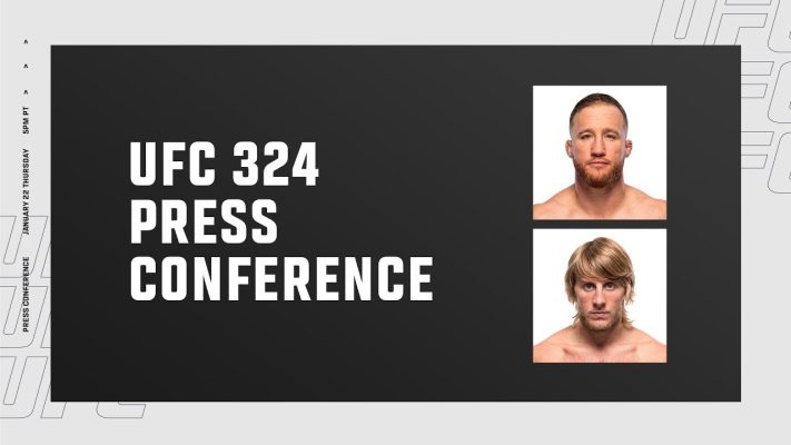 UFC 324: Gaethje vs. Pimblett Pre-Fight Press Conference Live Stream