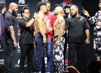 Alden Coria and Luis Gurule, UFC Houston