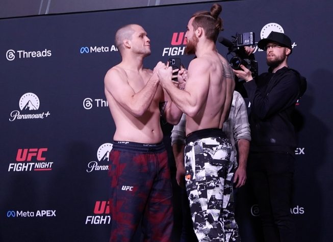 Alex Morono and Daniil Donchenko, UFC Vegas 113