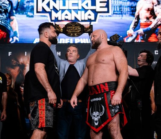 Andrei Arlovski and Ben Rothwell, BKFC Knuckle Mania 6