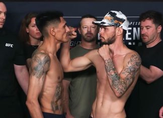 Edgar Chairez and Felipe Bunes, UFC Mexico City