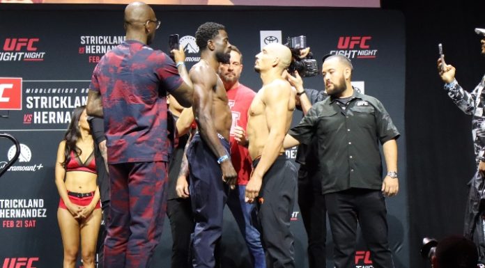 Chidi Njokuani and Carlos Leal, UFC Houston