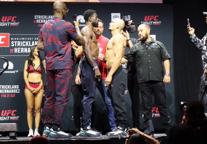 Chidi Njokuani vs. Carlos Leal Chidi Njokuani and Carlos Leal, UFC Houston