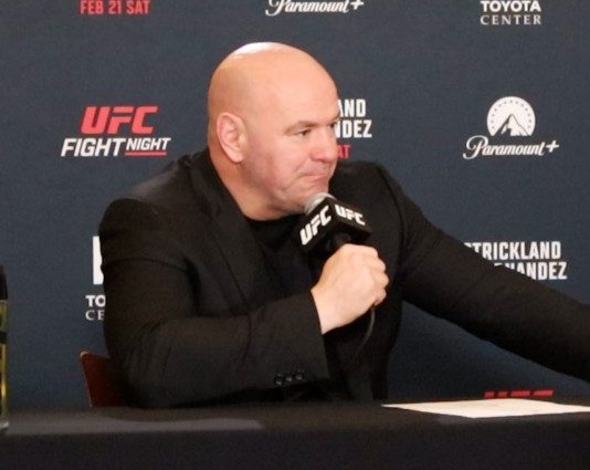 Dana White, UFC Houston