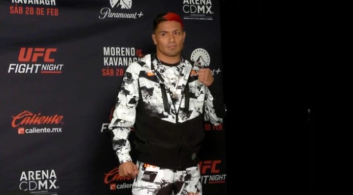 David Martinez Embraces Home Crowd Support Before Chito Vera Fight at Arena CDMX David Martinez, UFC Mexico City