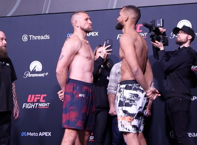 Dustin Jacoby and Julius Walker, UFC Vegas 113