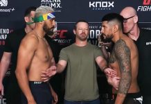 Ryan Gandra and Jose Daniel Medina, UFC Mexico City