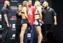 Julianna Miller and Carli Judice, UFC Houston