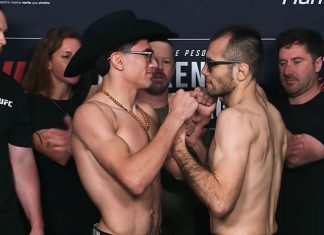 Santiago Luna and Angel Pacheco, UFC Mexico City