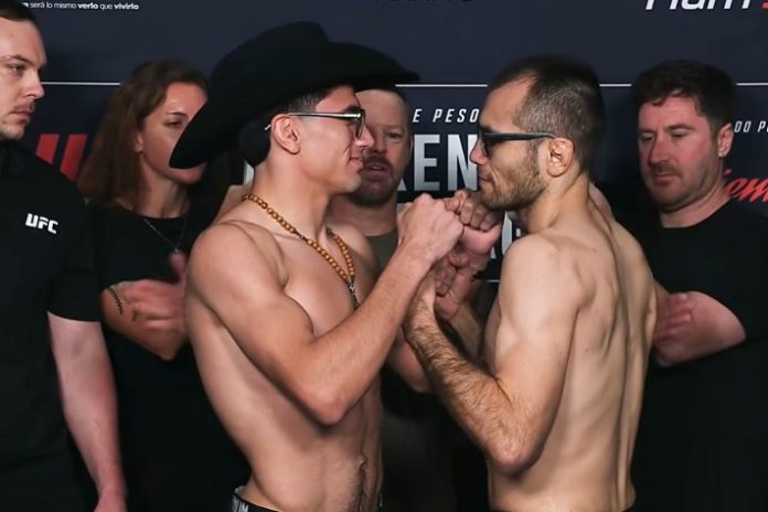 Santiago Luna and Angel Pacheco, UFC Mexico City