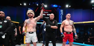 Michal Okeksiejczuk and Marc-Andre Barriault, UFC Vegas 113