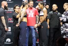 Nora Cornolle and Joselyne Edwards, UFC Houston