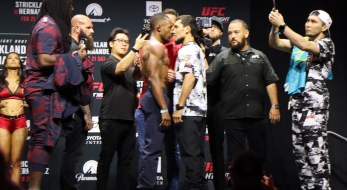 Ode Osbourne and Alibi Idiris, UFC Houston