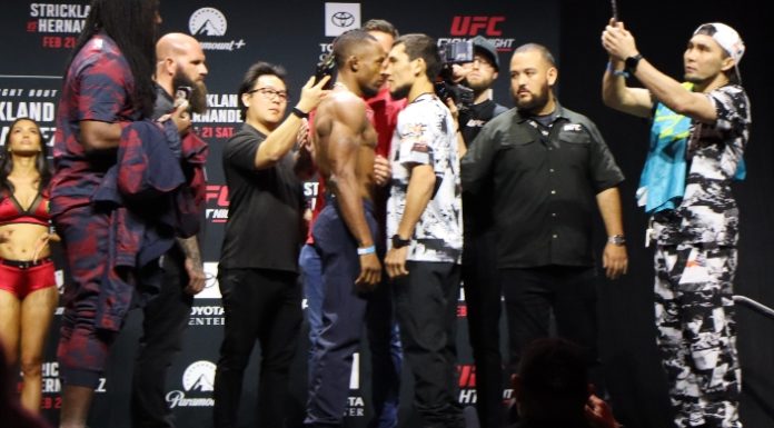 Ode Osbourne and Alibi Idiris, UFC Houston