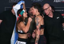 Ailin Perez and Macy Chiasson, UFC Mexico City