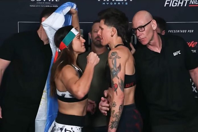 PerezChiasson Ailin Perez and Macy Chiasson, UFC Mexico City