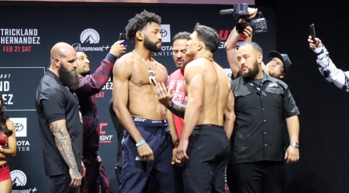 Phil Rowe and Jean-Paul Lebosnoyani, UFC Houston