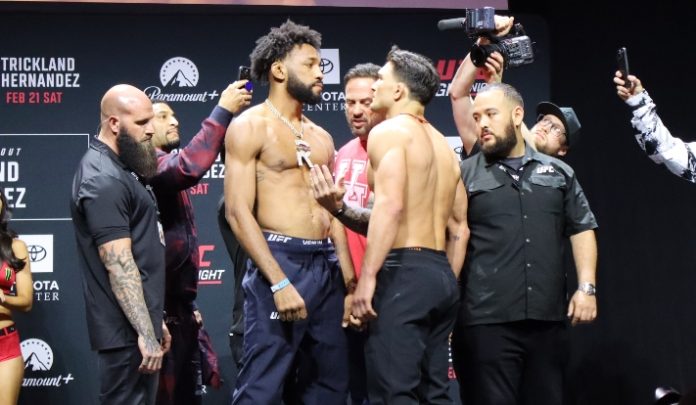 Phil Rowe and Jean-Paul Lebosnoyani, UFC Houston