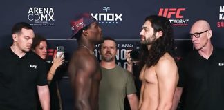 Damian Pinas and Wesley Schultz, UFC Mexico City