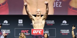 Sean Strickland, UFC Houston