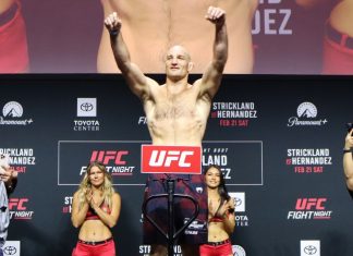 Sean Strickland, UFC Houston