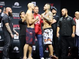 Sean Strickland and Anthony Hernandez, UFC Houston