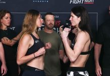 Regina Tarin and Ernesta Kareckaite, UFC Mexico City