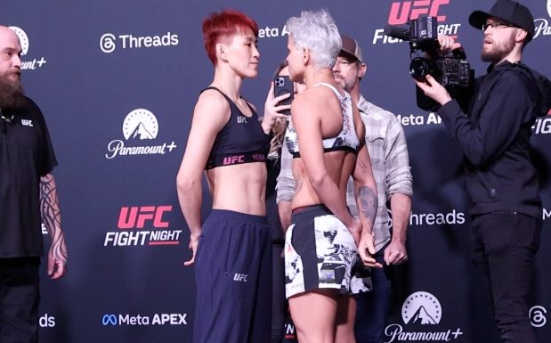 Wang Cong and Eduarda Moura, UFC Vegas 113