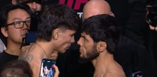 Ignacio Bahamondes and Tofiq Musayev, UFC Seattle