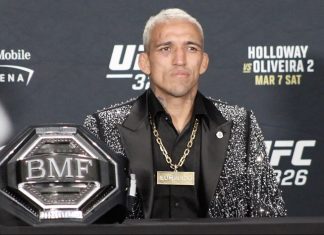 Charles Oliveira, UFC 326