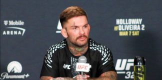 Cody Garbrandt, UFC 326