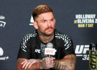 Cody Garbrandt, UFC 326