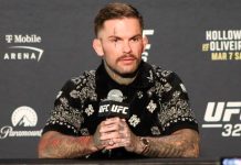 Cody Garbrandt, UFC 326