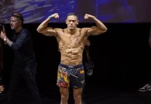 Costello van Steenis, PFL Madrid weigh-in