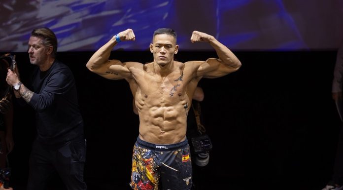 Costello van Steenis, PFL Madrid weigh-in